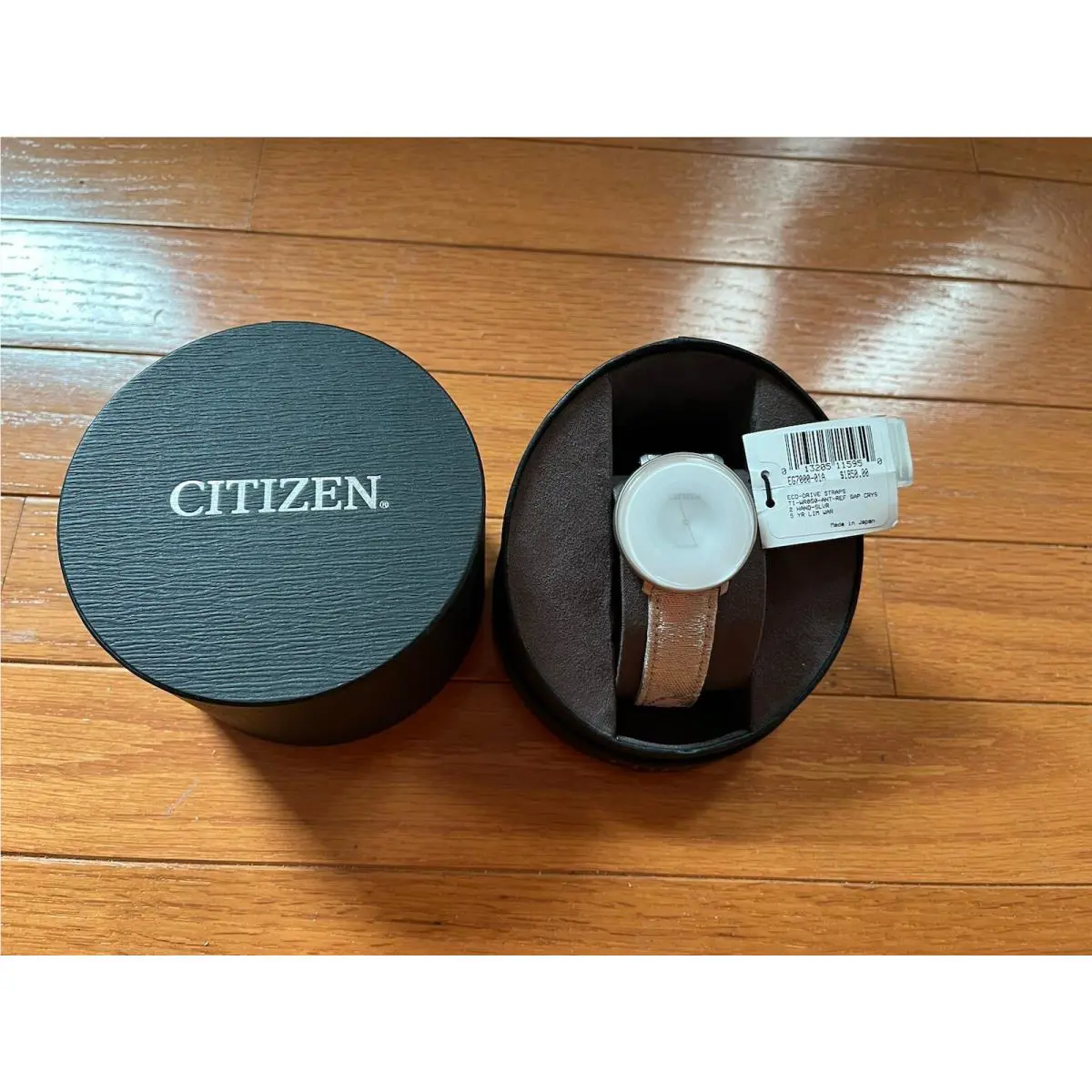Citizen Eco-drive Women`s Ambiluna Nishijin-ori Strap Watch 38MM EG7000-01A