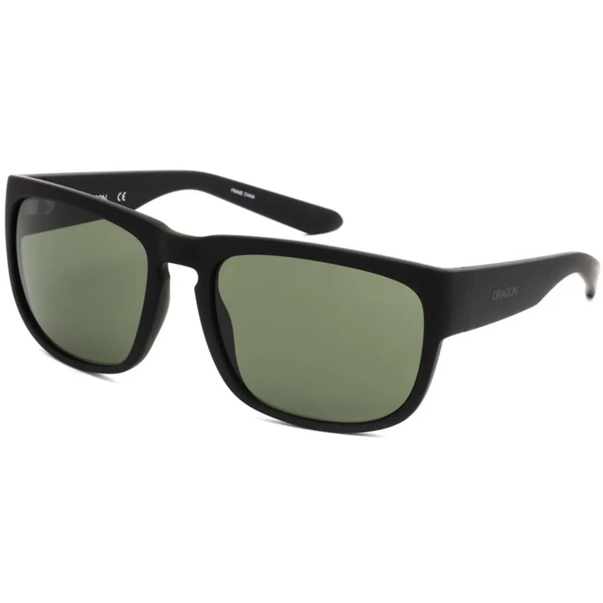 Dragon Unisex Sunglasses G15 Lens Full Rim Matte Black Frame Dragon DR Rune 3 - Frame: Matte Black, Lens: G15
