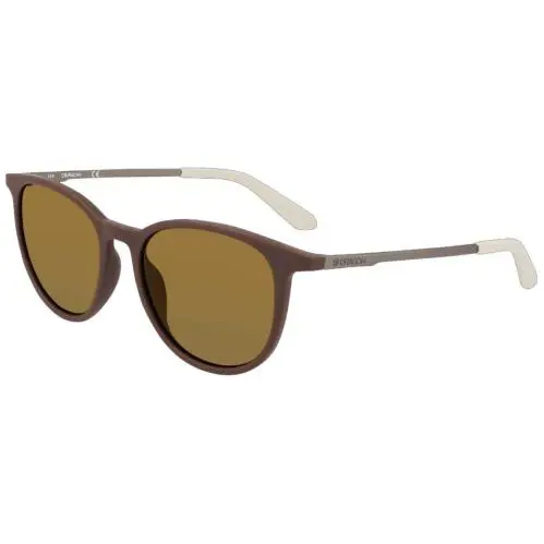 Dragon Billie Sunglasses - Matte Dark Brown / Lumalens Rose Copper Ion