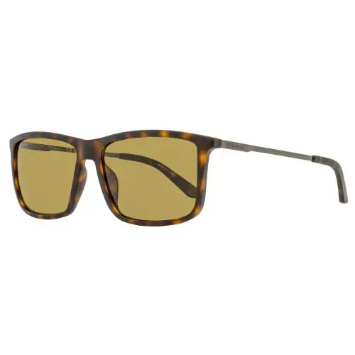 Dragon Damien LL Sunglasses DR107S 242 Matte Tortoise 61mm - Frame: Matte Tortoise, Lens: Brown
