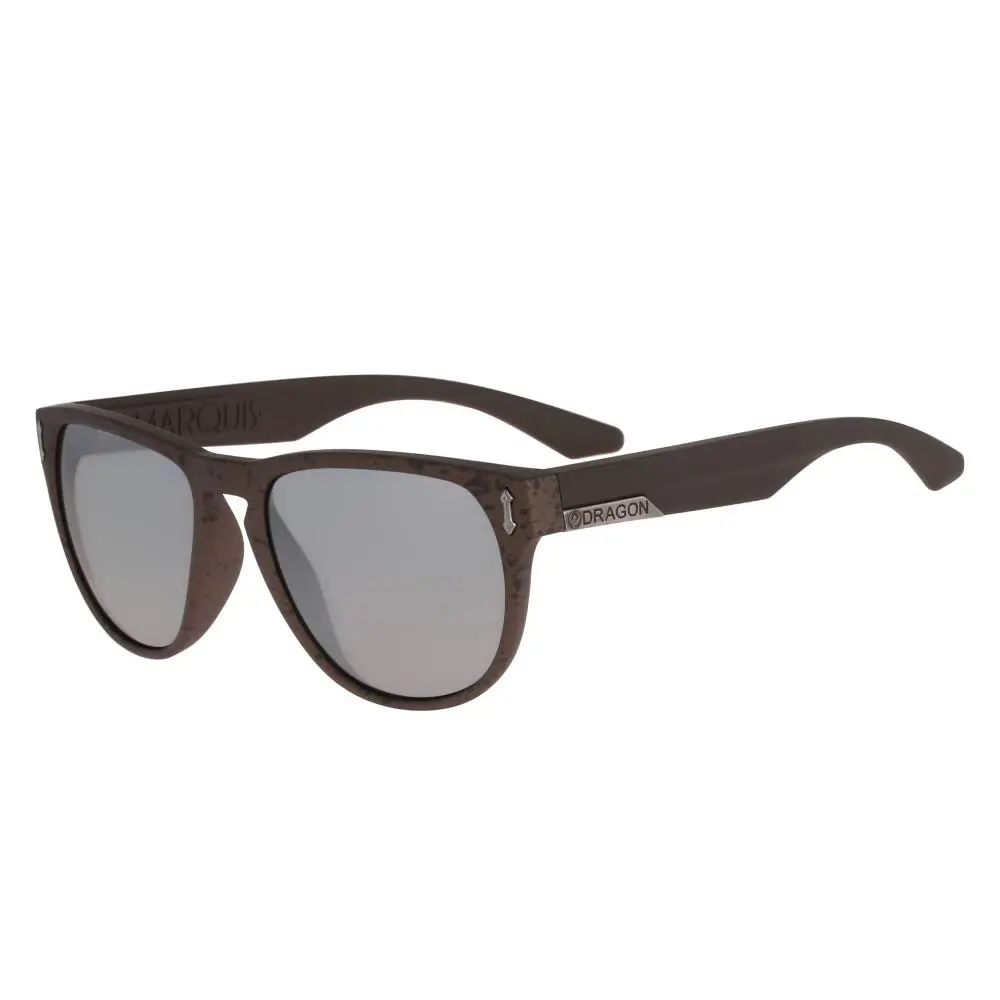 Dragon Alliance Marquis Matte Copper Marble Silver Ion Lens Sunglasses Smallfit