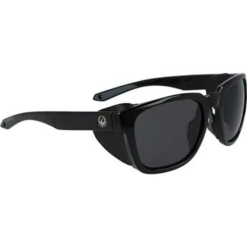 Dragon Excursion X LL Sunglasses Matte Black Lens Black Frame UV