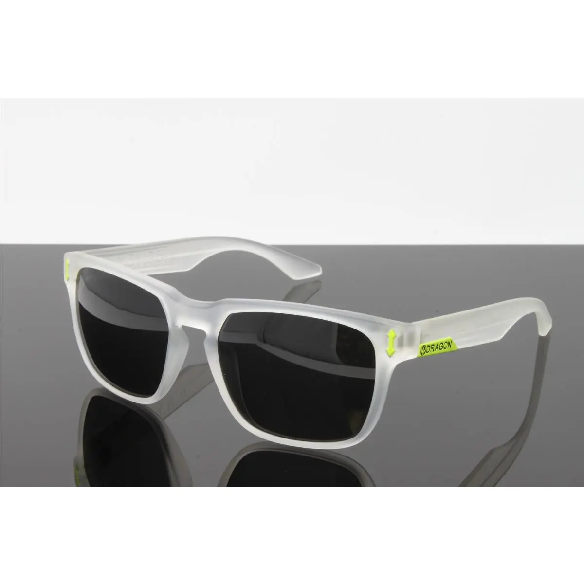 Dragon Alliance Men`s Sunglasses Monarch Color 971 Matte Crystal 55mm