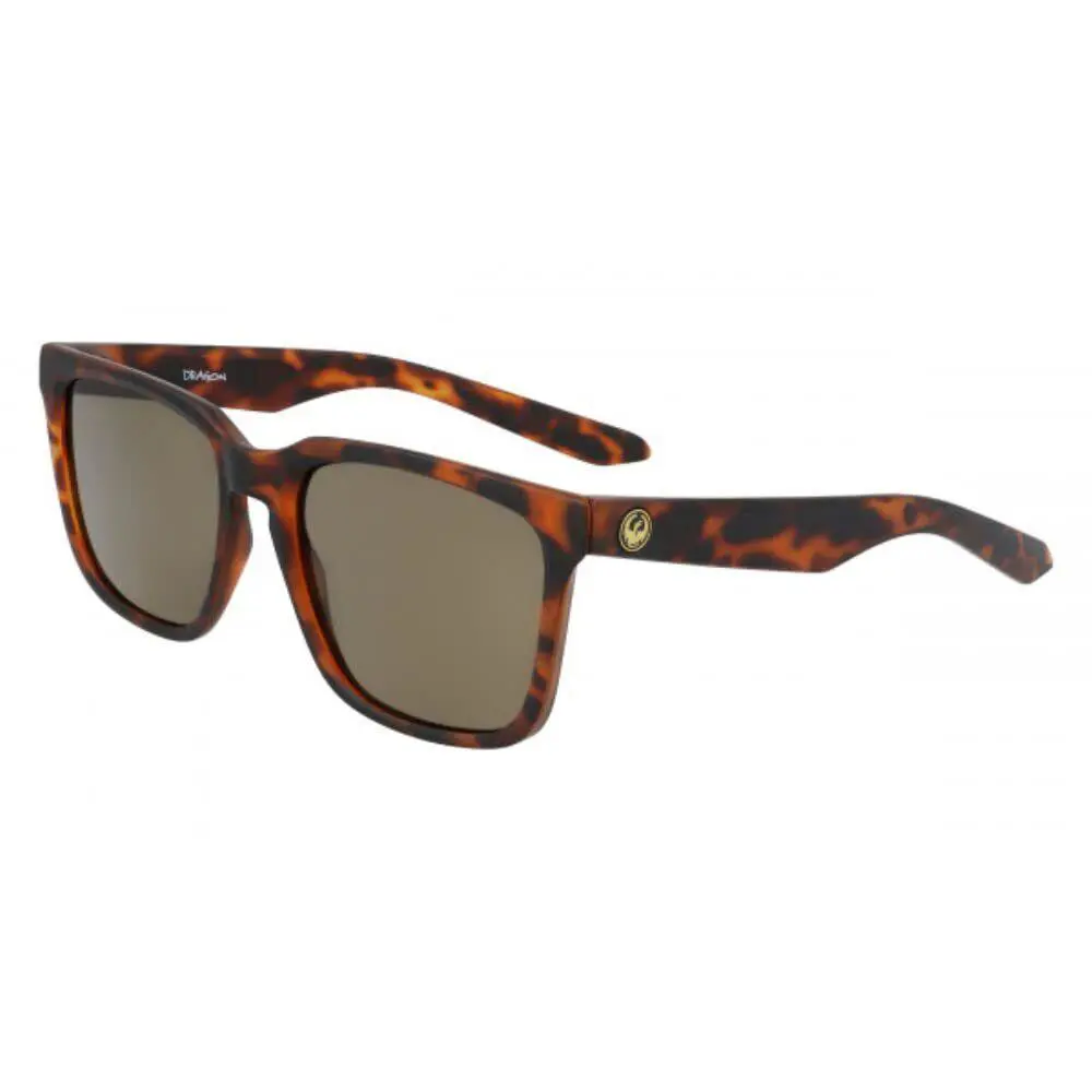 Dragon DR Baile LL Polar 245 Matte Dark Tortoise Sunglasses with Brown Lens by Dragon Alliance