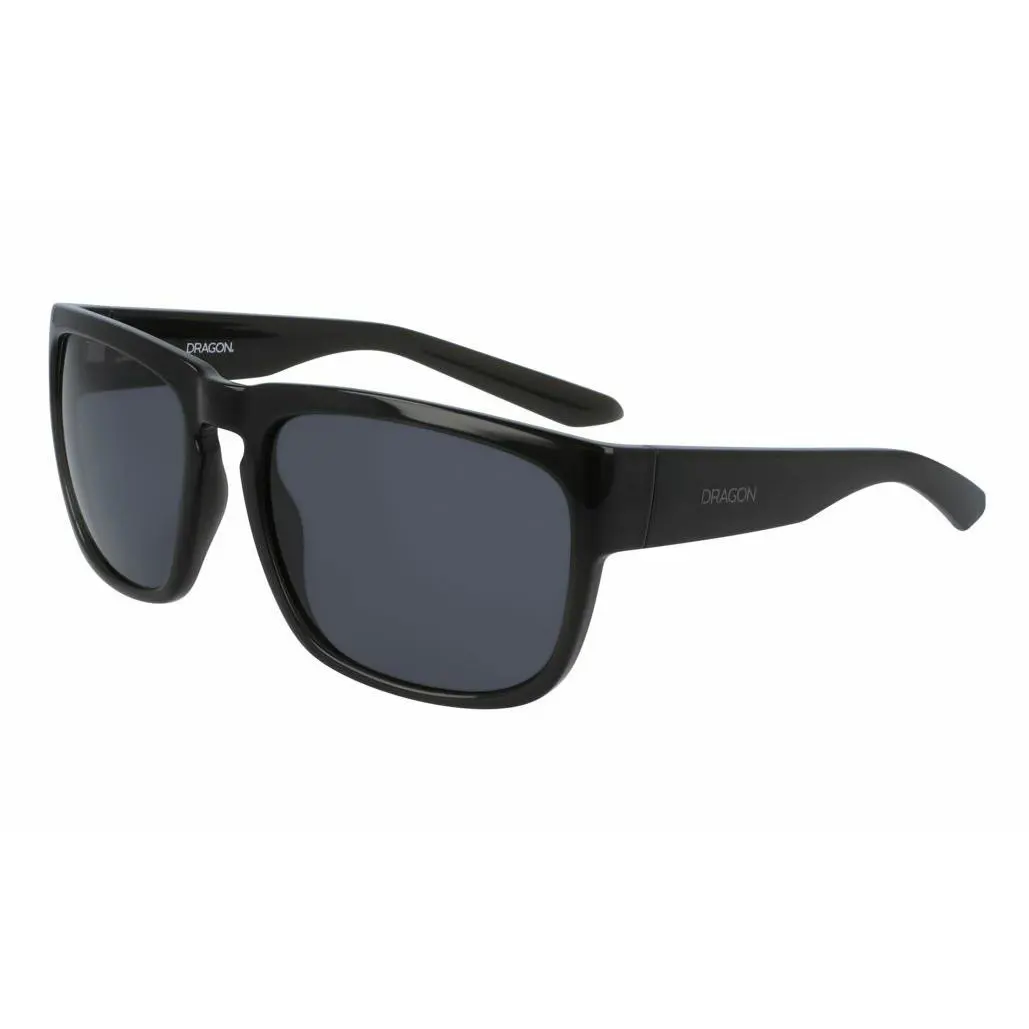 Dragon Rune XL Sunglasses Black Crystal / Smoke Lens 40731-029