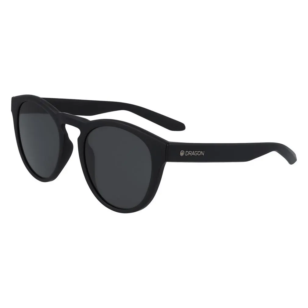 Dragon DR Opus Sunglasses Matte Black/ll Smoke Frame UV Shades - Frame: Matte Black, Lens: Grey