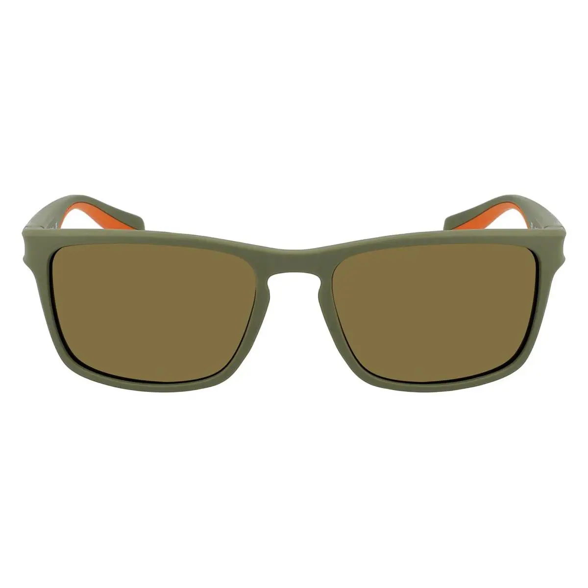 Dragon DR Blaise LL Sunglasses Men Matte Olive Rectangle 59 - Frame: Matte Olive, Lens: Brown