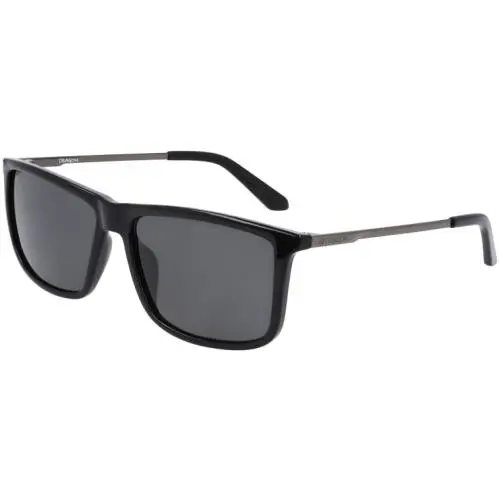 Dragon Dr-damien-ll 001 Sunglasses Men’s Shiny Black/ll Smoke Lenses 61mm - Frame: Black, Lens: Gray