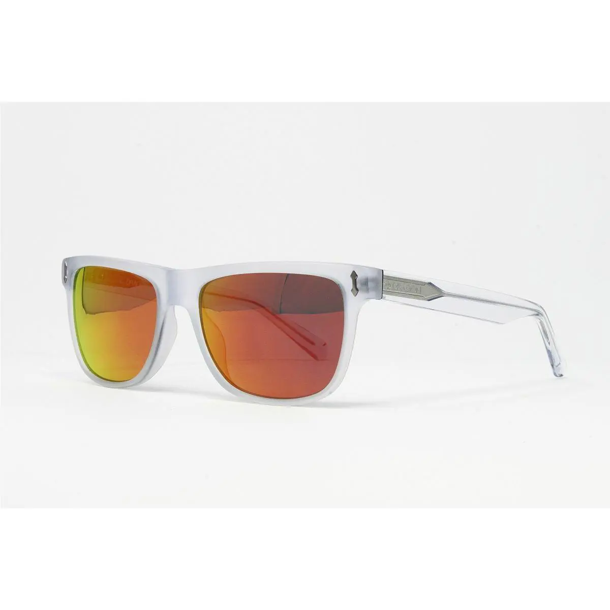 Dragon Alliance Men`s Sunglasses DR514S Brake 971 Matte Crystal Red Ion Lens