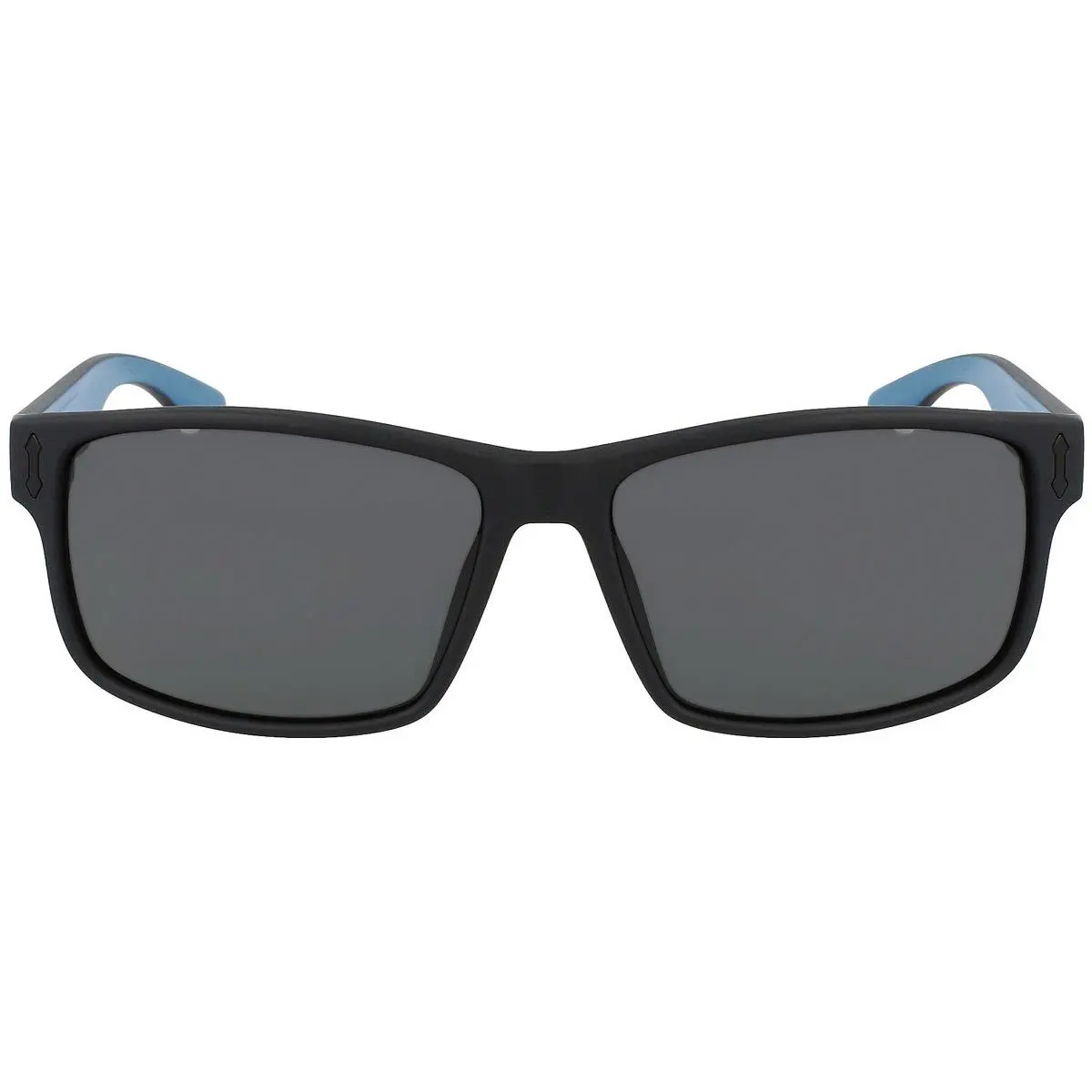 Dragon DR Count LL Count Sunglasses Matte Black Blue Smoke 58 - Frame: Matte Black Blue / Smoke, Lens: Smoke