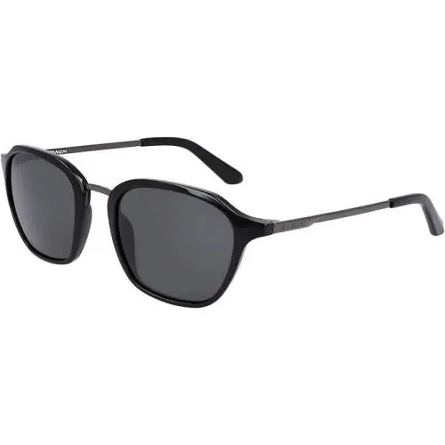 Dragon Fallon LL Shiny Black LL Smoke Sunglasses