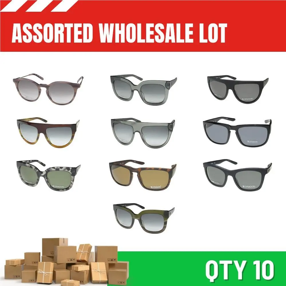 Whole Assorted Lot 10 Dragon Sunglasses Eyewear Popular Styles Designer