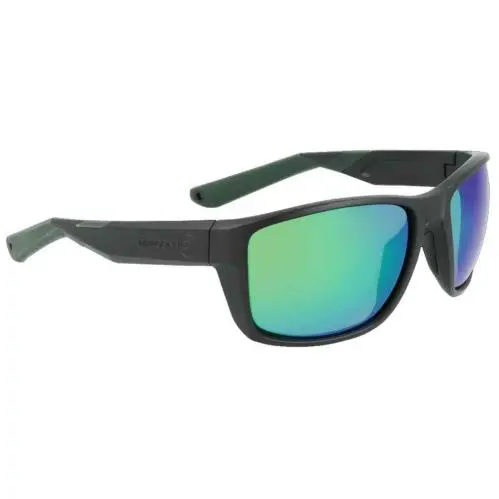 Dragon Reel X Sunglasses - Matte Grey / Lumalens Green Ion Polar