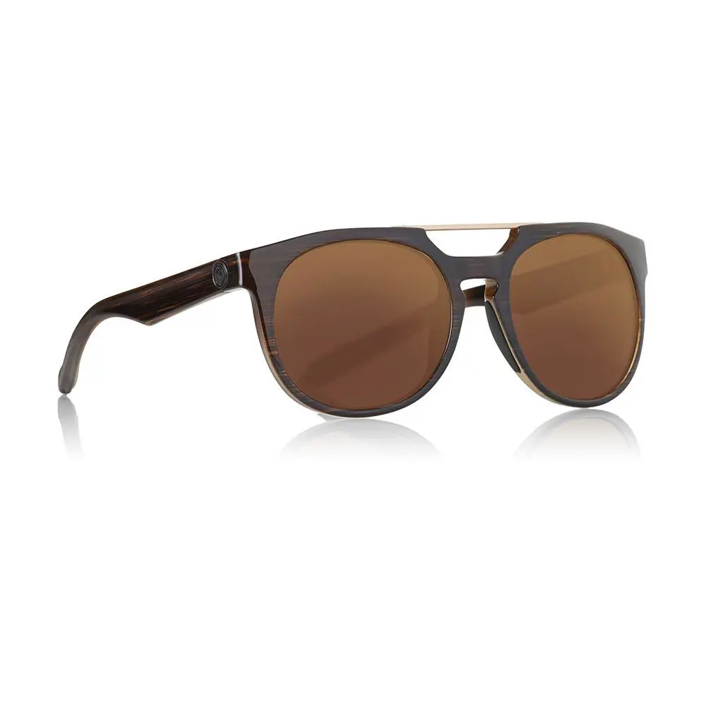 Proflect Ion Matte Woodgrain Copper Ion Sunglasses by Dragon Alliance