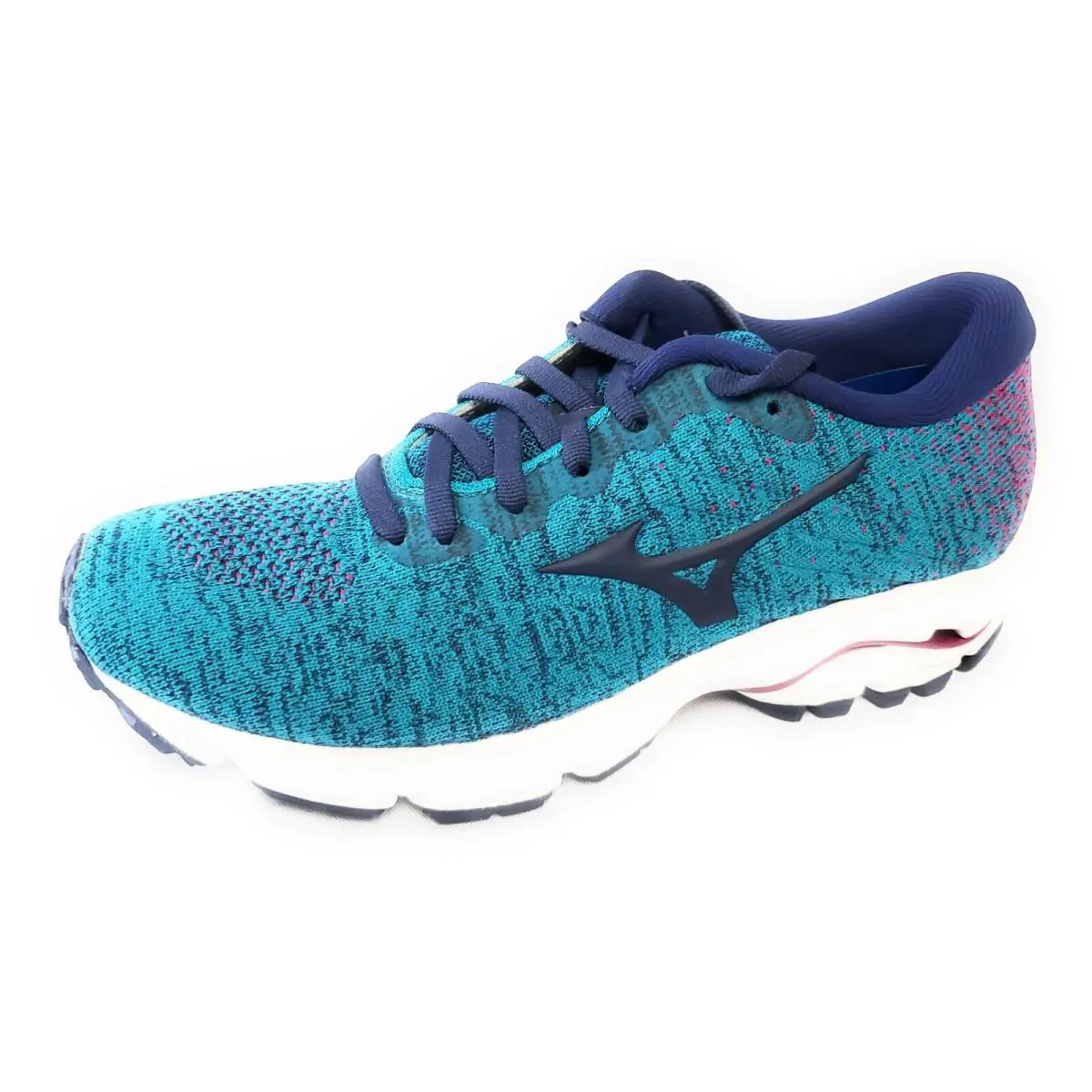 Mizuno shoes - Mizuno Wave Inspire 16 Waveknit - Blue 0