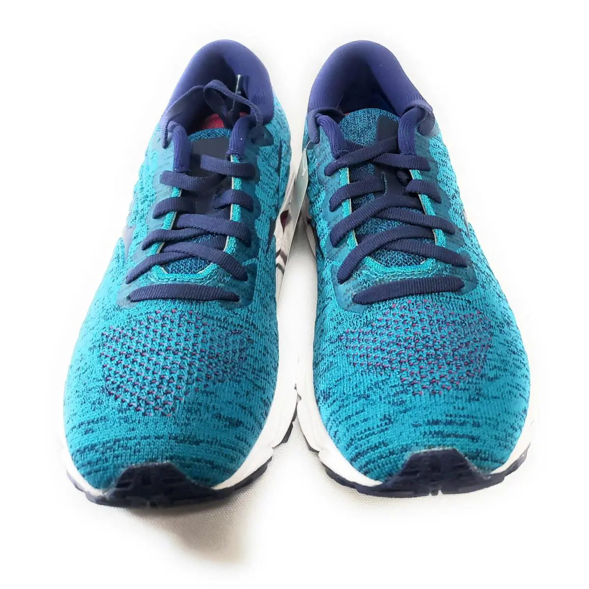 Mizuno shoes - Mizuno Wave Inspire 16 Waveknit - Blue 1