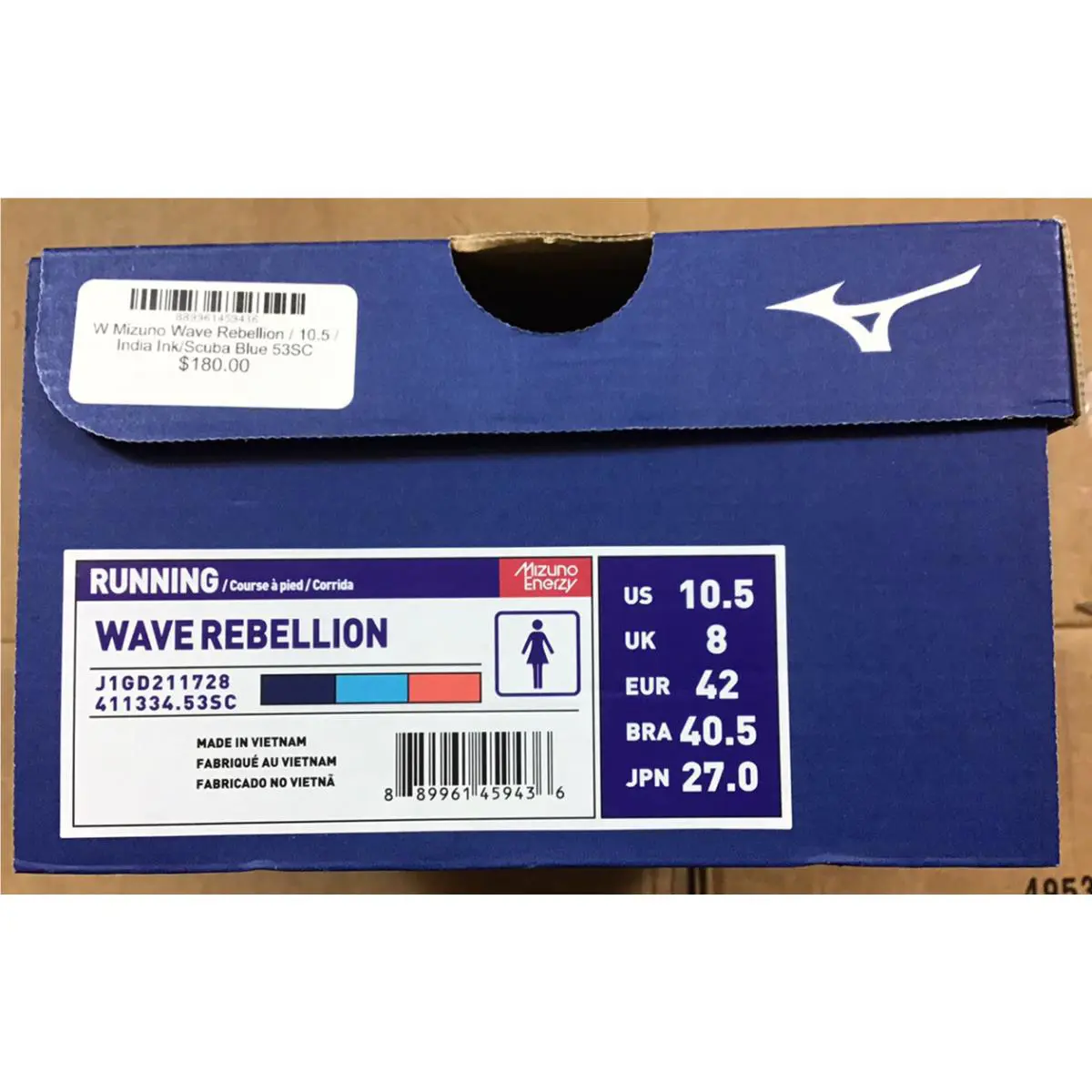 Mizuno shoes - Mizuno Wave Rebellion - Wave Rebellion - Blue 11