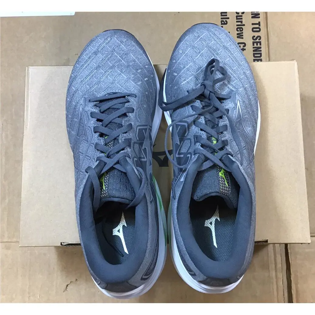 Mizuno shoes - Mizuno Wave Inspire 18 - Wave Inspire - Ultimate Grey/Silver, Manufacturer: Ultimate Grey/Silver 10
