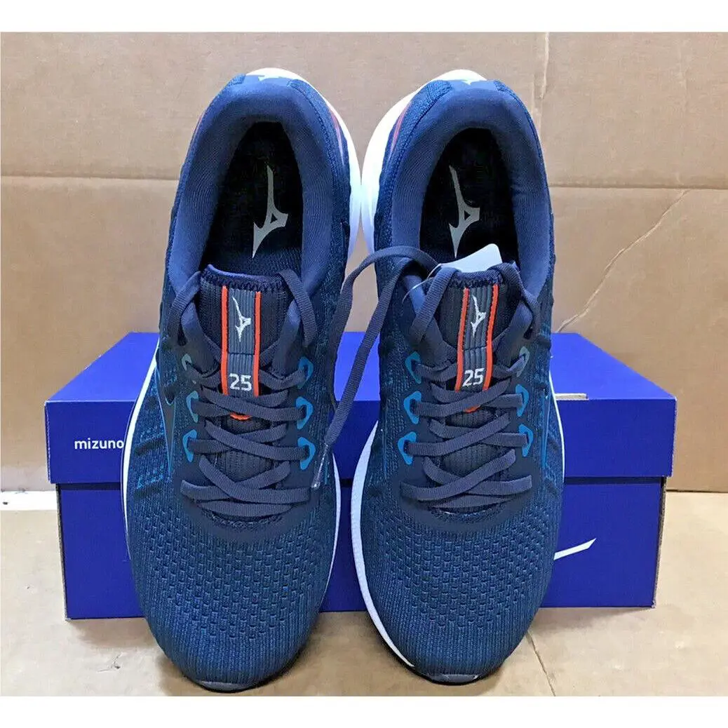 Mizuno shoes - Mizuno Wave Sky - Wave Sky - WAVE - Blue 9