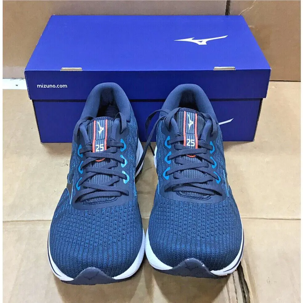 Mizuno shoes - Mizuno Wave Sky - Wave Sky - WAVE - Blue 0