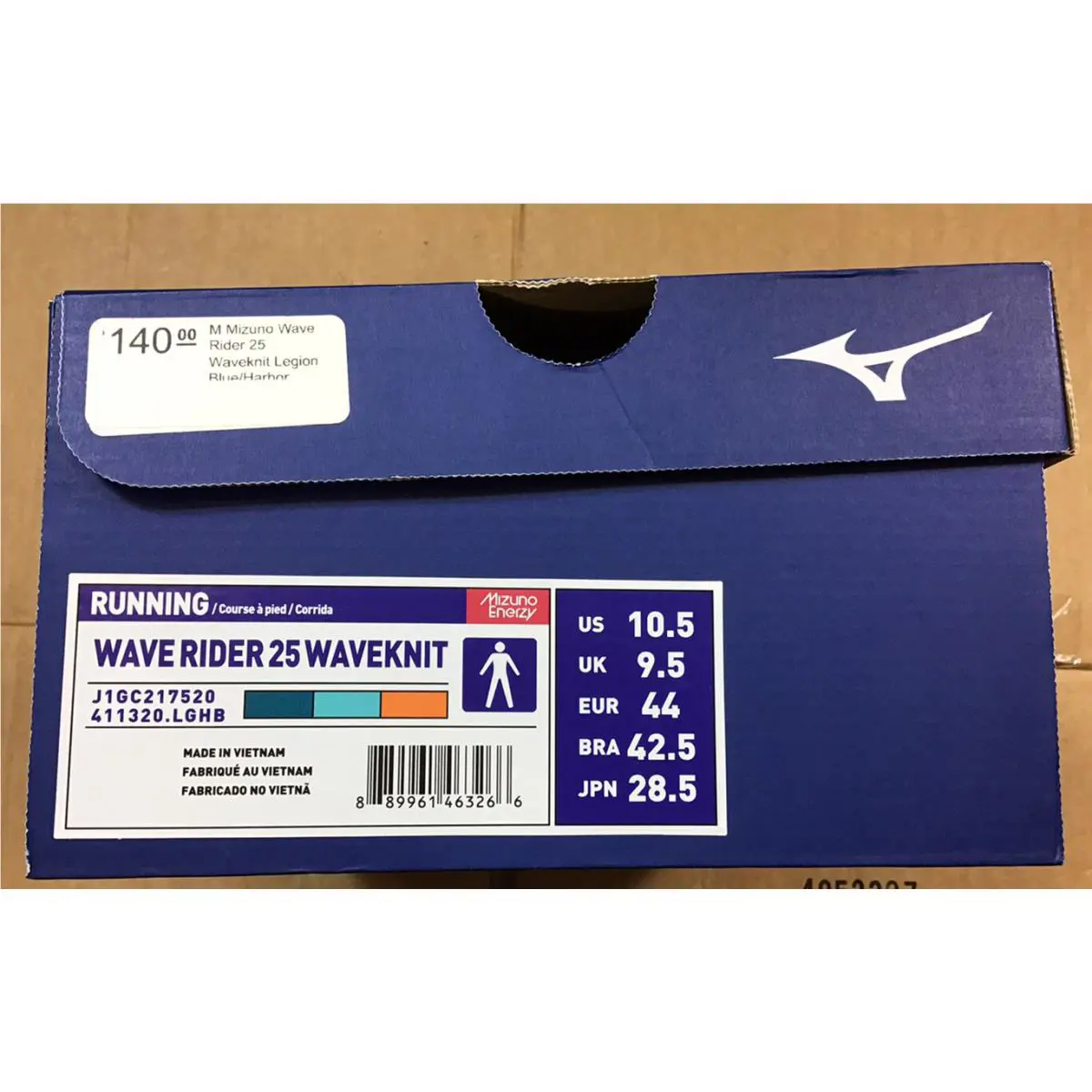 Mizuno shoes - Mizuno Wave Sky - Wave Sky - WAVE - Blue 4
