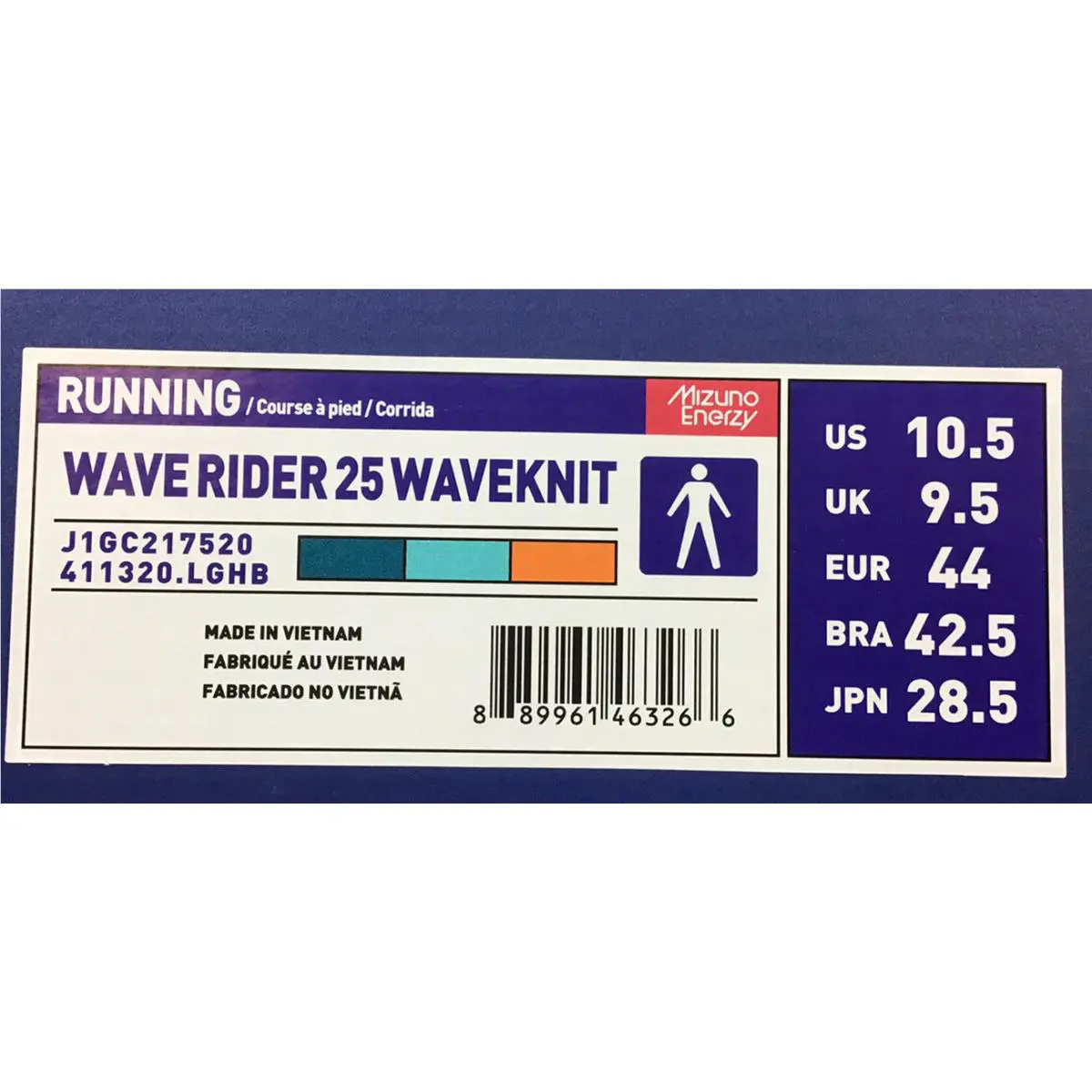 Mizuno shoes - Mizuno Wave Sky - Wave Sky - WAVE - Blue 12