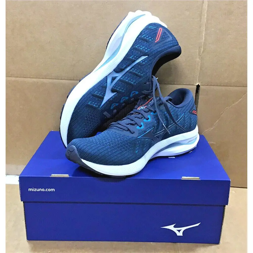 Mizuno shoes - Mizuno Wave Sky - Wave Sky - WAVE - Blue 6