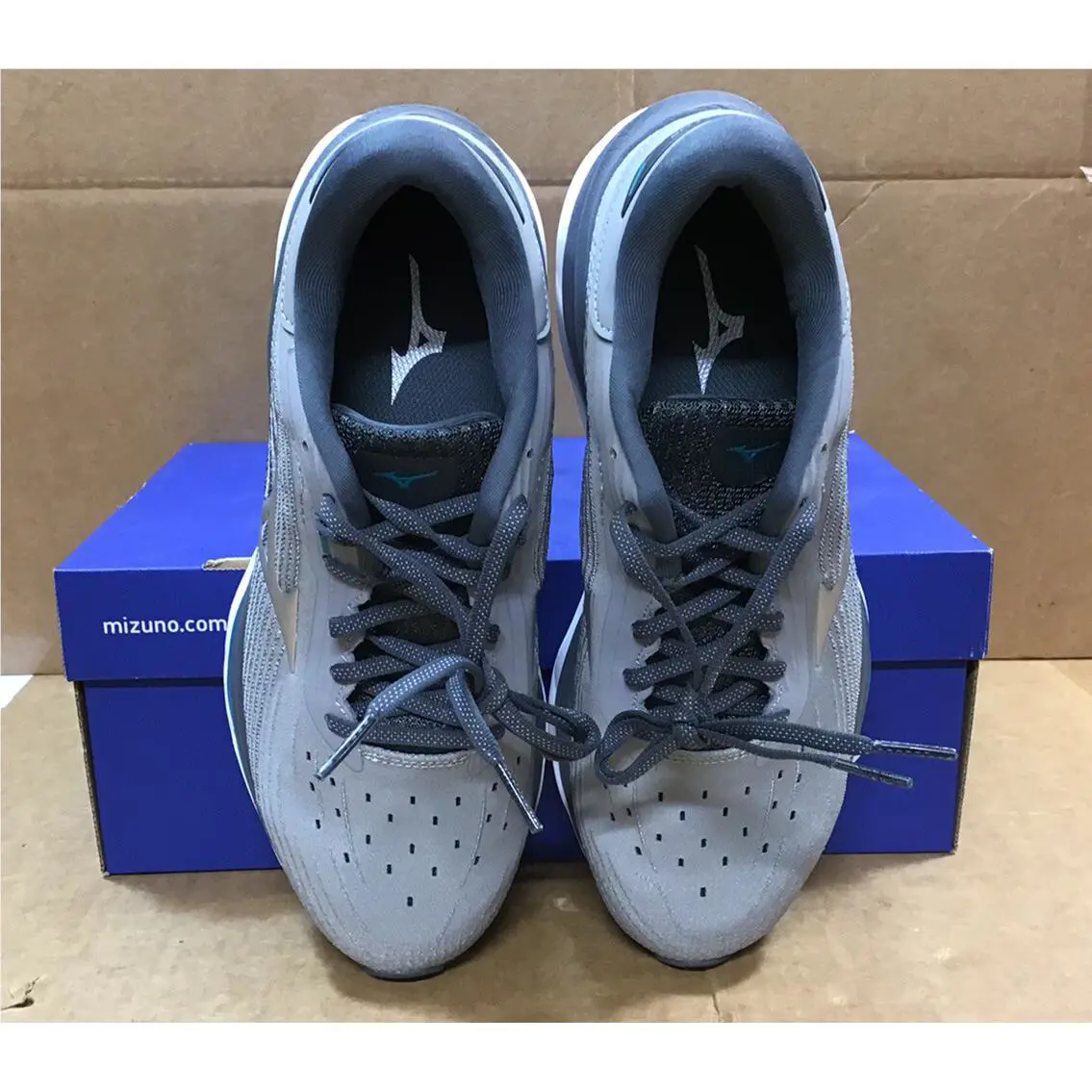 Mizuno shoes - Mizuno Wave Sky - Wave Sky - 411330 - Gray 2
