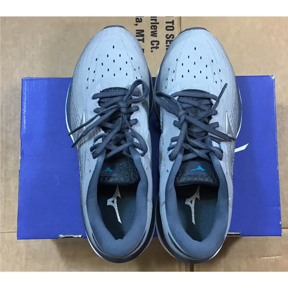Mizuno shoes - Mizuno Wave Sky - Wave Sky - 411330 - Gray 3