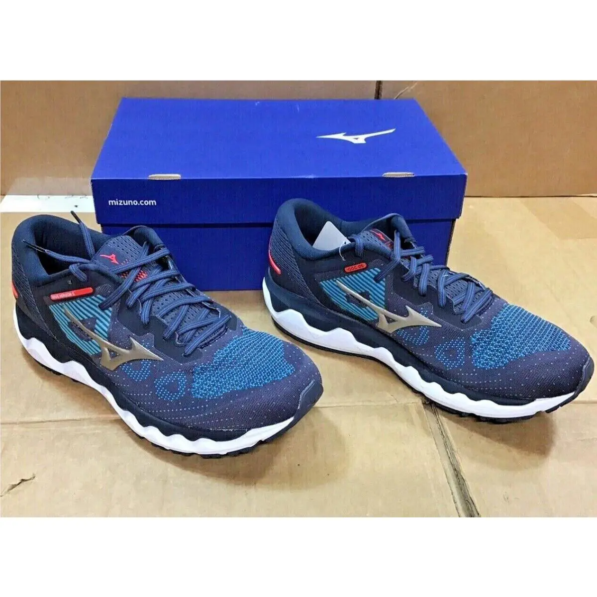 Mizuno shoes - Wave Horizon 5 - Wave Horizon - Navy 1