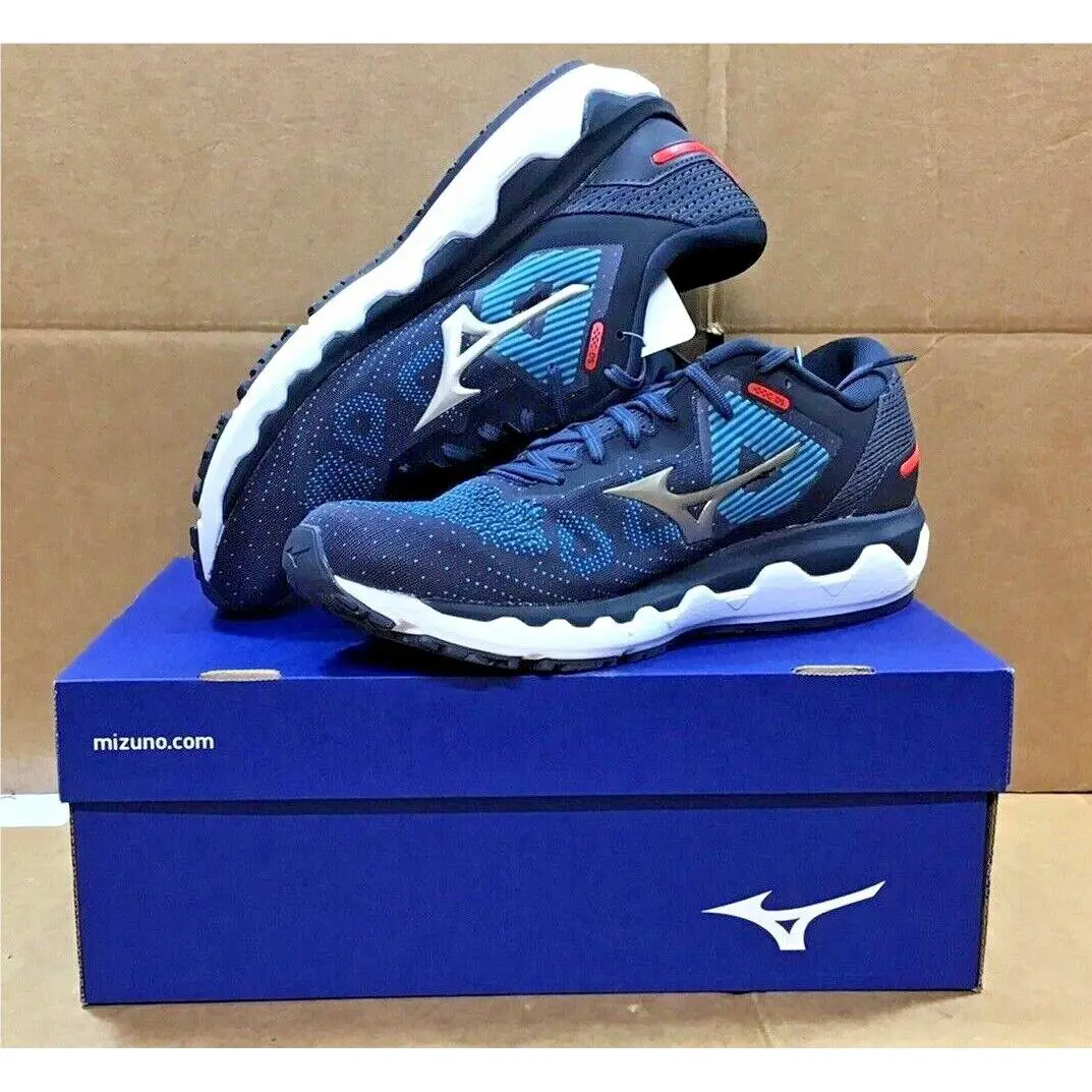 Mizuno shoes - Wave Horizon 5 - Wave Horizon - Navy 6