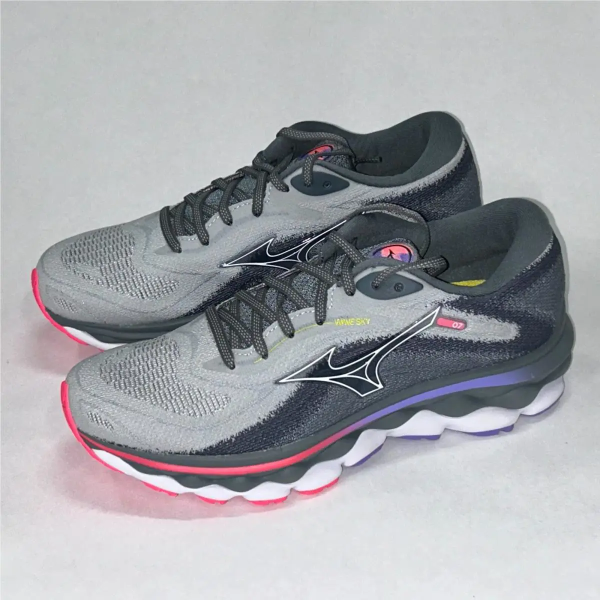 Mizuno shoes - Mizuno Wave Sky 7 - Wave Sky - Pearl Blue White 4