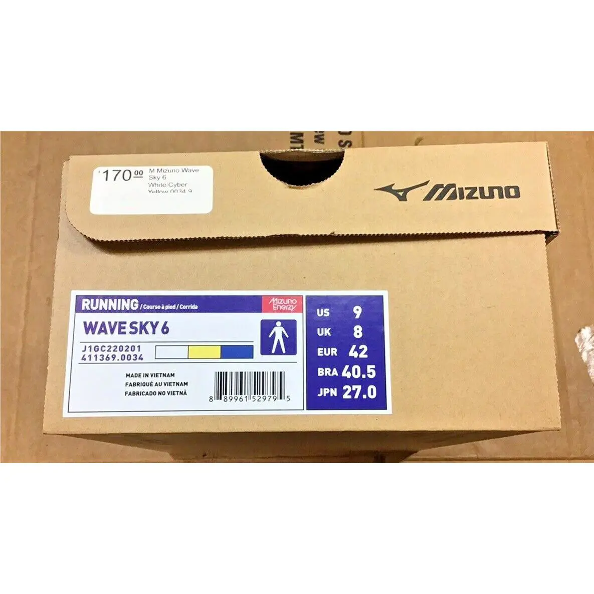 Mizuno shoes - Mizuno Wave Sky - Wave Sky - White 5