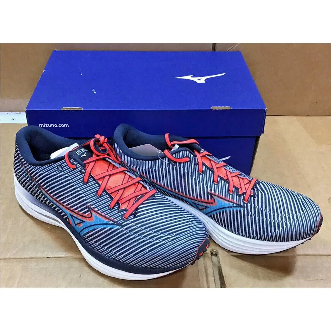 Mizuno shoes - Mizuno Wave Rebellion - Wave Rebellion - India Ink/Scuba Blue, Manufacturer: India Ink/Scuba Blue 1