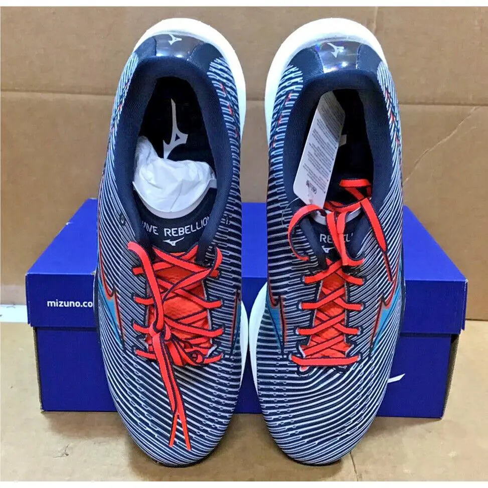 Mizuno shoes - Mizuno Wave Rebellion - Wave Rebellion - India Ink/Scuba Blue, Manufacturer: India Ink/Scuba Blue 2