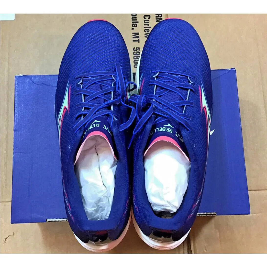 Mizuno shoes - Mizuno Wave Rebellion Princess - Wave Rebellion Princess - Blue 10