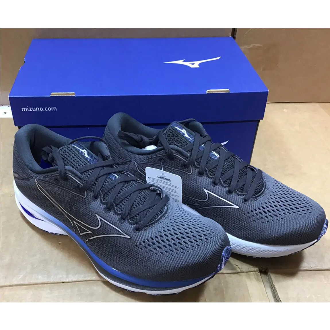 Mizuno shoes - Mizuno Wave Rider 25 - Wave Rider - Obsidian 1