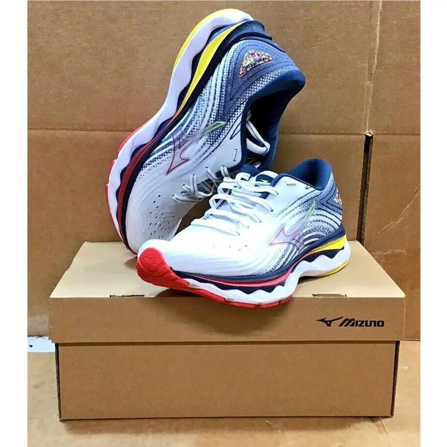 Mizuno shoes - Mizuno Wave Sky - Wave Sky - White 7