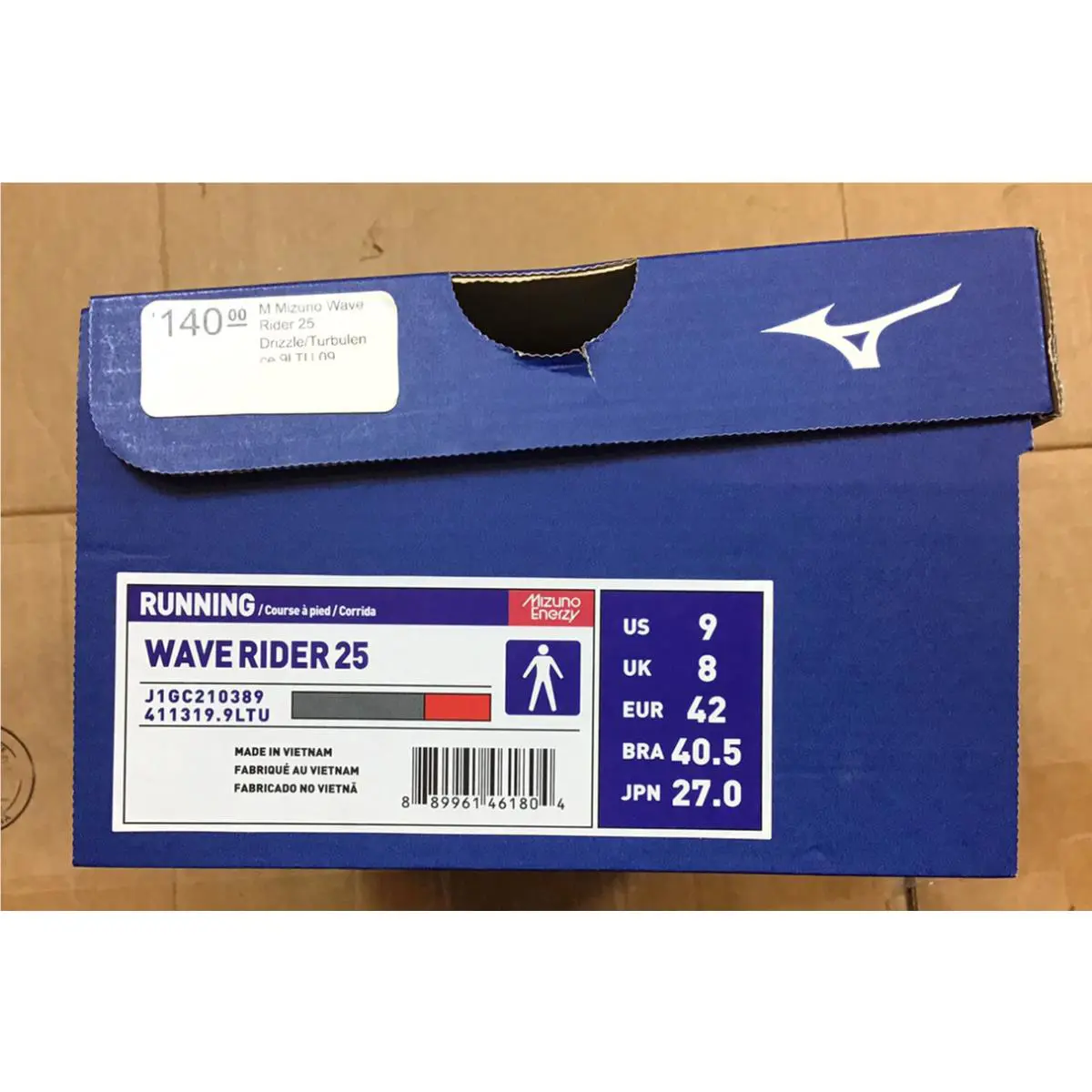 Mizuno shoes - Mizuno Wave Rider 25 1776 - White 4