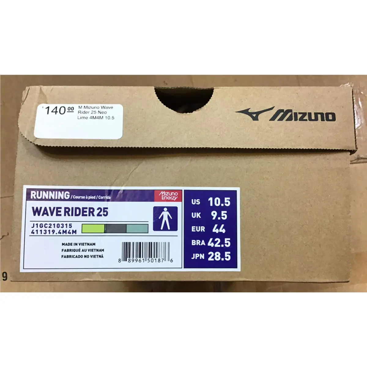 Mizuno shoes - Mizuno Wave Rider 25 - Wave Rider - Green 11