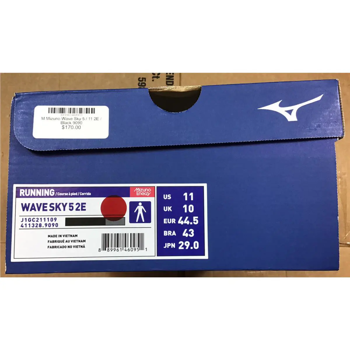 Mizuno shoes - Mizuno Wave Sky - Wave Sky - Black 4