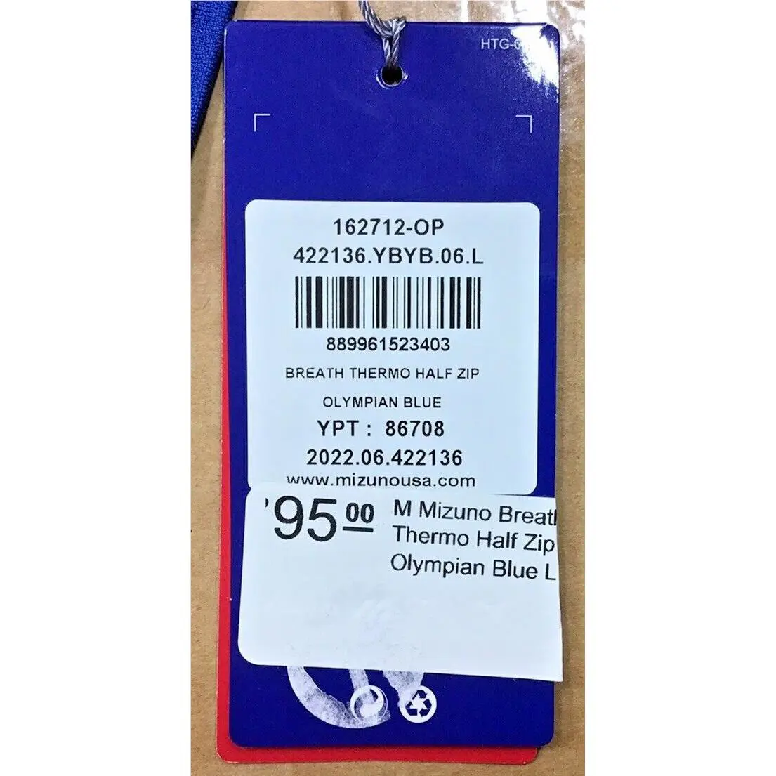 Mizuno clothing - Breath Thermo - Breath Thermo - Blue 7