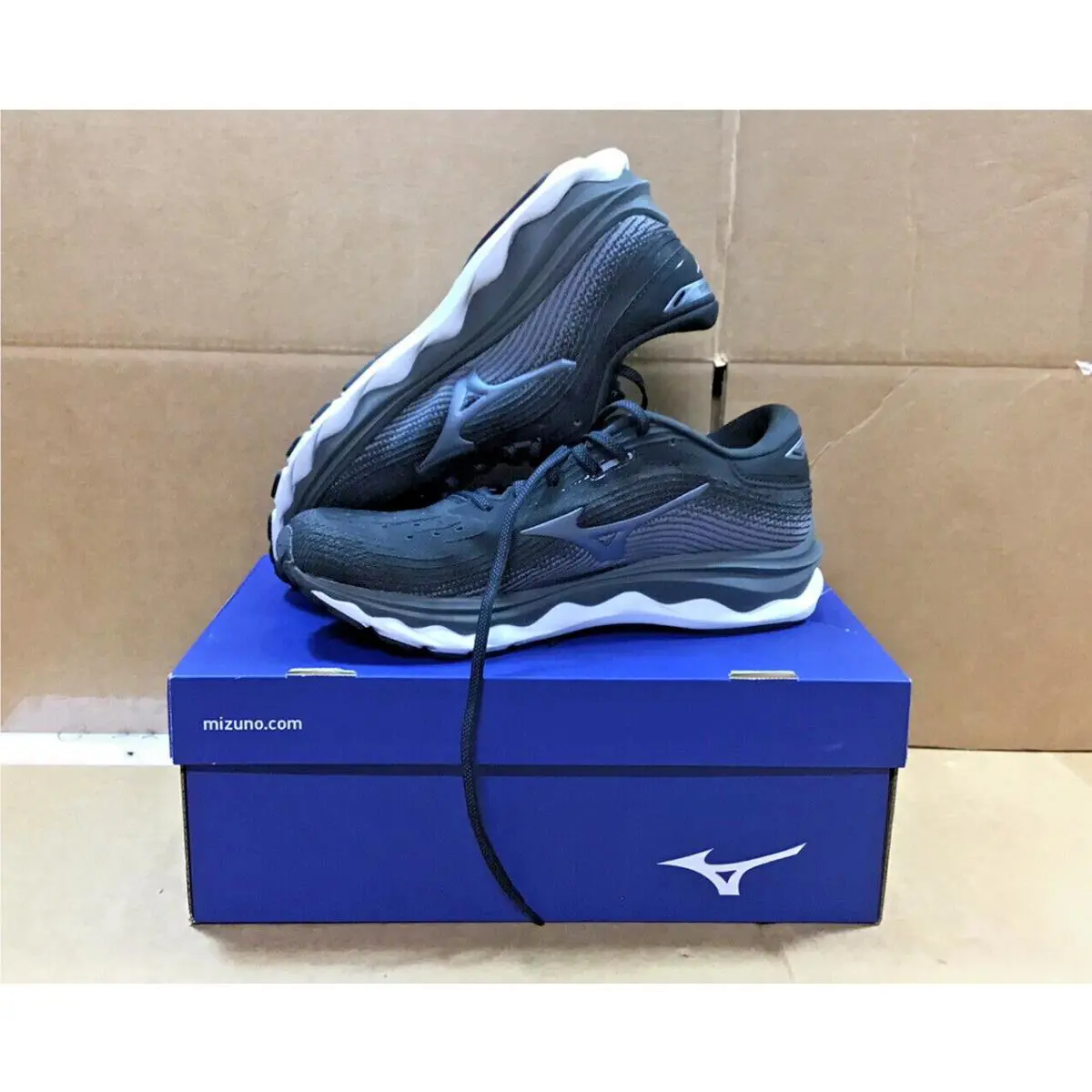 Mizuno shoes - Mizuno Wave Sky - Wave Sky - 411330 9090 - Black 6