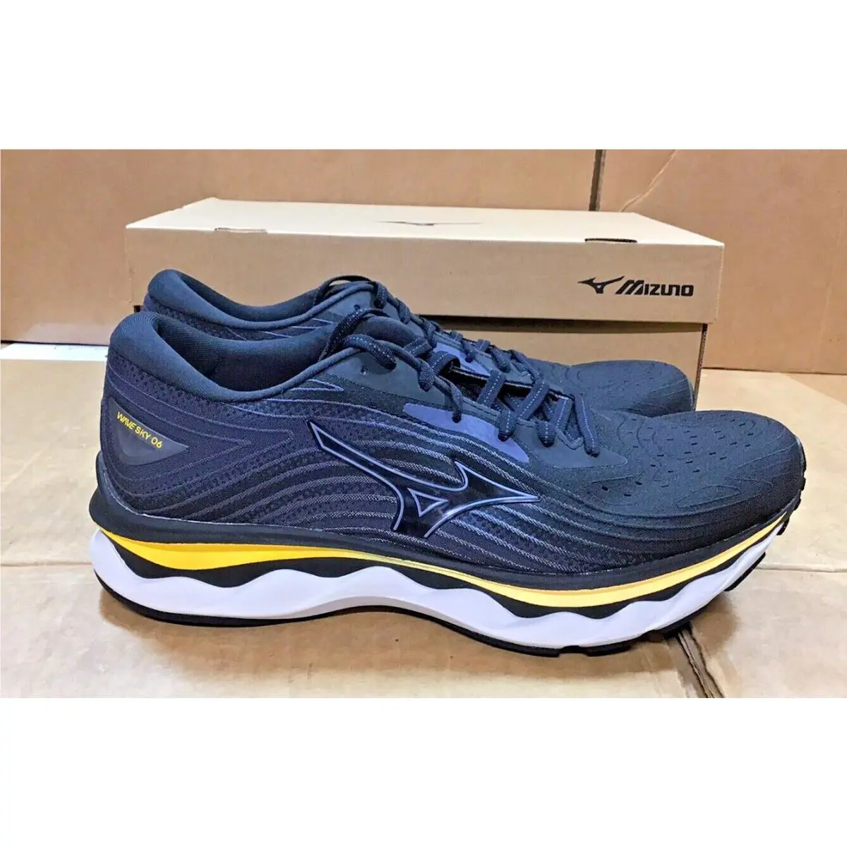Mizuno shoes - Mizuno Wave Sky - Wave Sky - Black 2