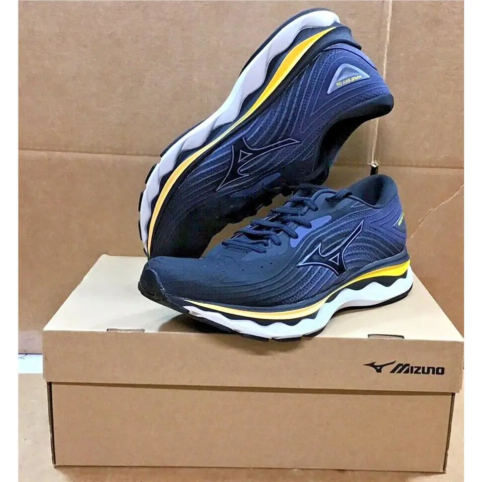 Mizuno shoes - Mizuno Wave Sky - Wave Sky - Black 7
