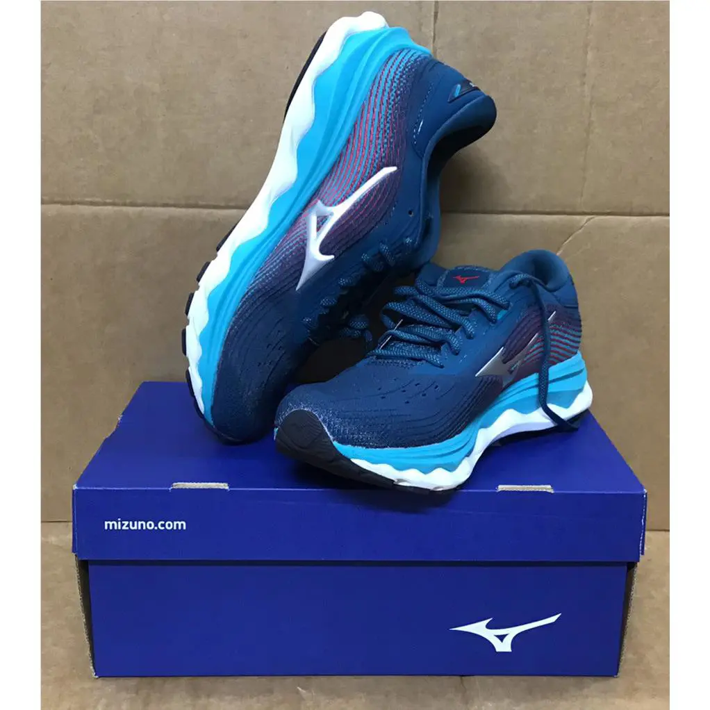 Mizuno shoes - Mizuno Wave Sky - Wave Sky - Legion Blue/Silver, Manufacturer: Legion Blue/Silver 5