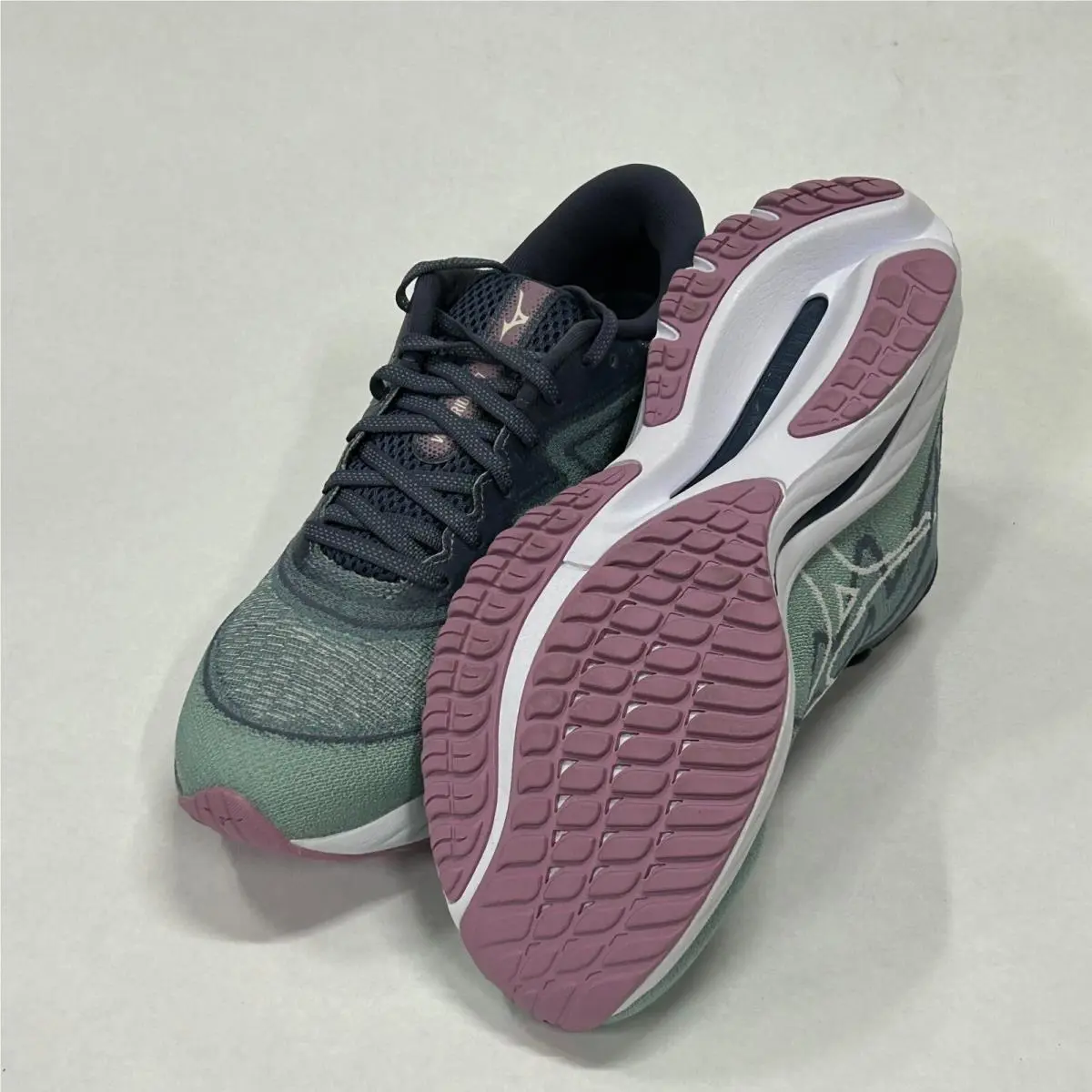 Mizuno shoes - Rider 27 - Rider - Blue Surf/Snow White 0