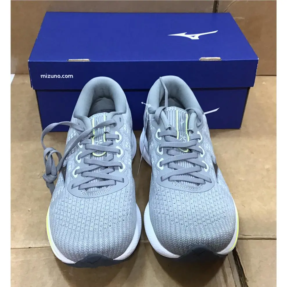 Mizuno shoes - Mizuno Wave Rider 25 Waveknit - Harbor Mist/Silver, Manufacturer: Harbor Mist/Silver 0