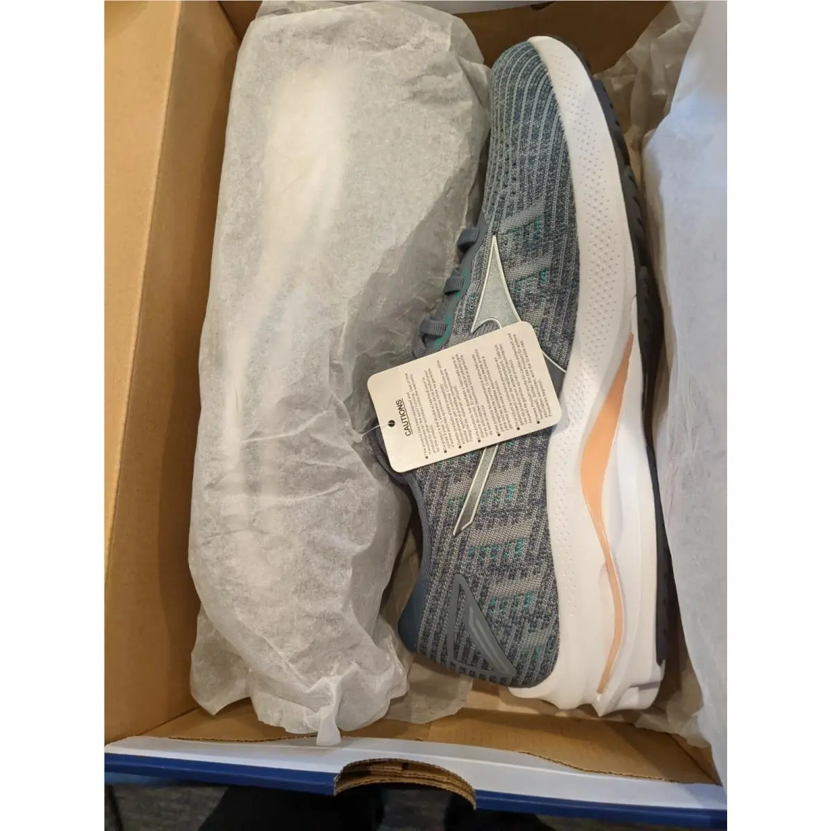 Mizuno shoes - MIZUNO WAVE RIDER 25 WAVEKNIT - Gray 1