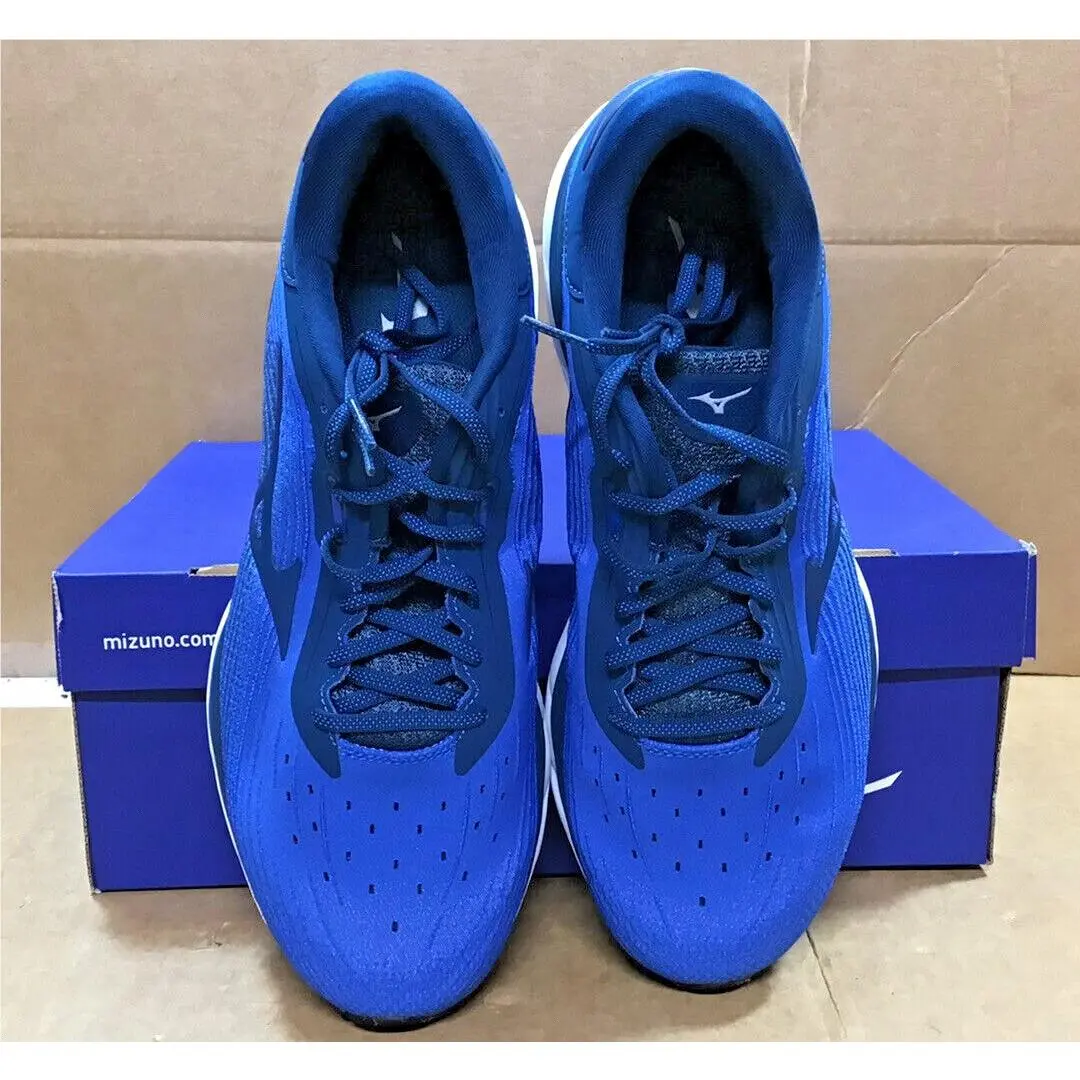 Mizuno shoes - Mizuno Wave Sky - Wave Sky - WAVE - Blue 9